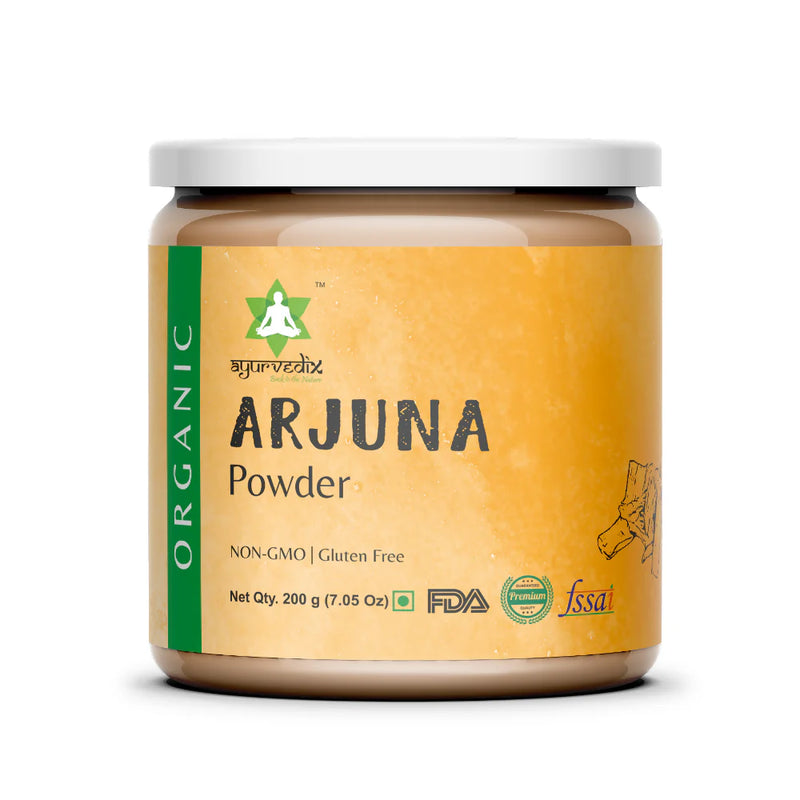 Ayurvedix Pure and Organic Arjuna Powder -200 gm