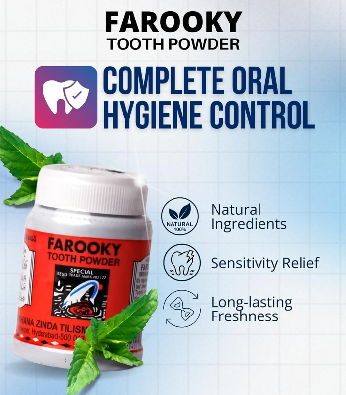 Zinda Tilismath Farooky Tooth Powder