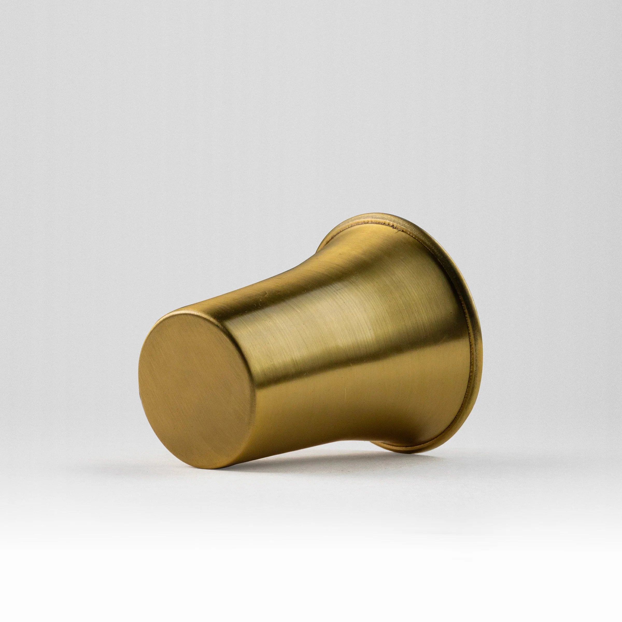 Health Smith Pure Brass Waterfall Glass with Matte Finish - Lacquered for Shine & Protection