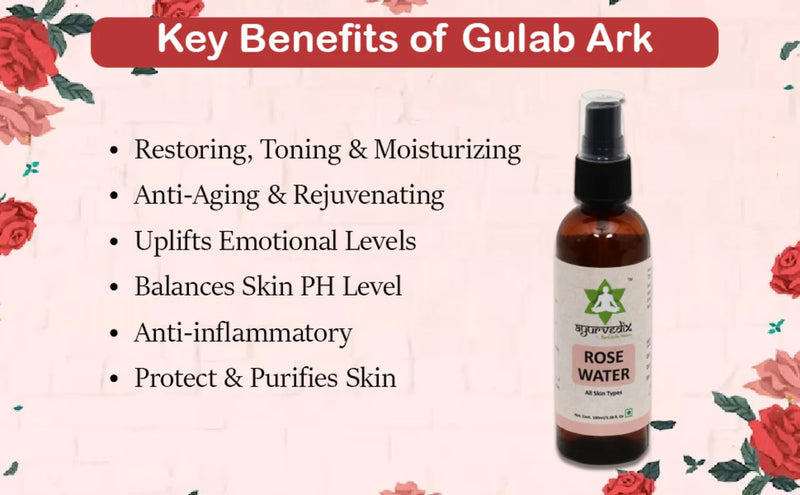 Ayurvedix Rose Water