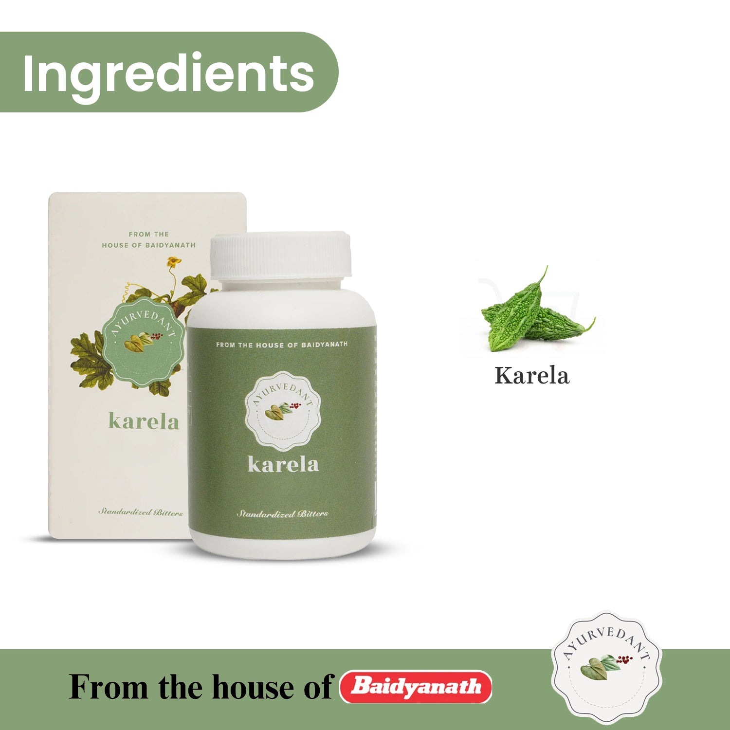 Baidyanath Ayurvedant Karela Churna - Image 3