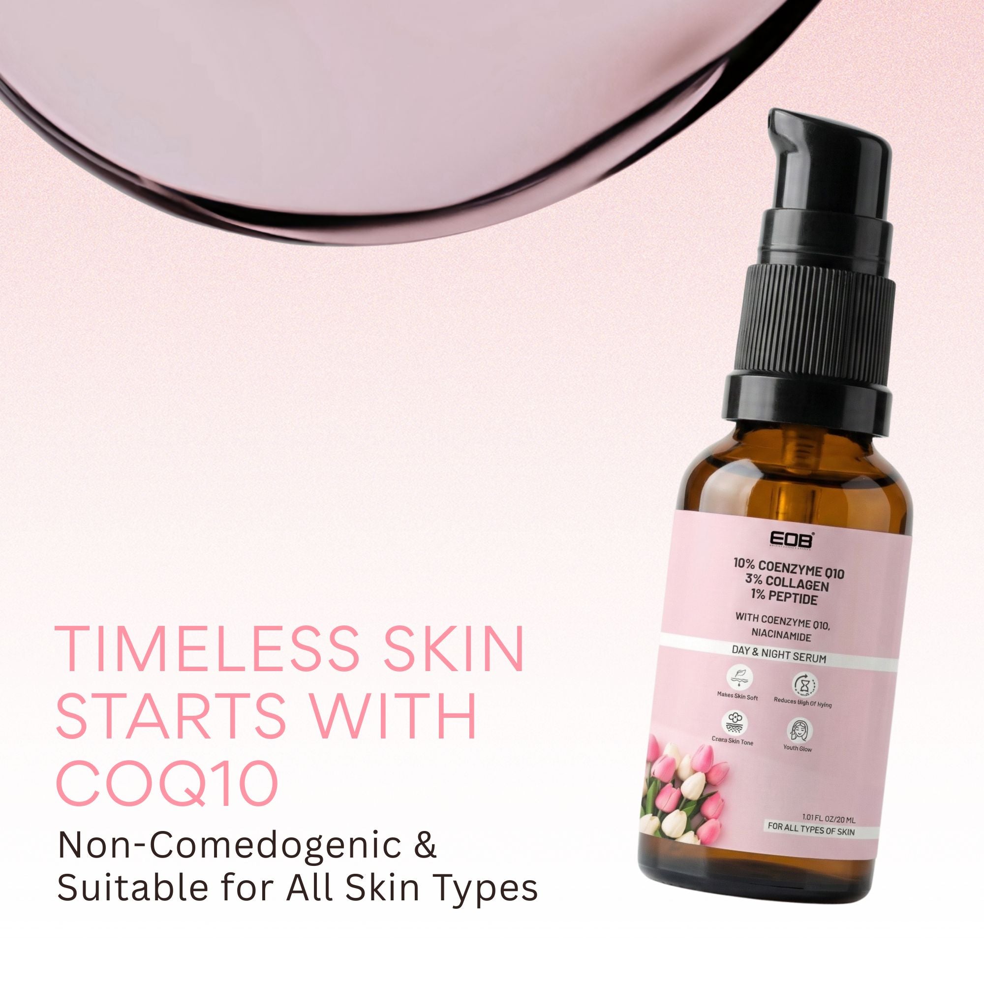 EOB Coenzyme Q10 Face Serum Day & Night Serum