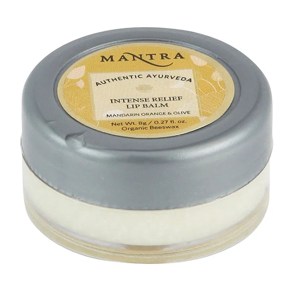 Mantra Intense Relief Lip Balm Mandarin Orange & Olive