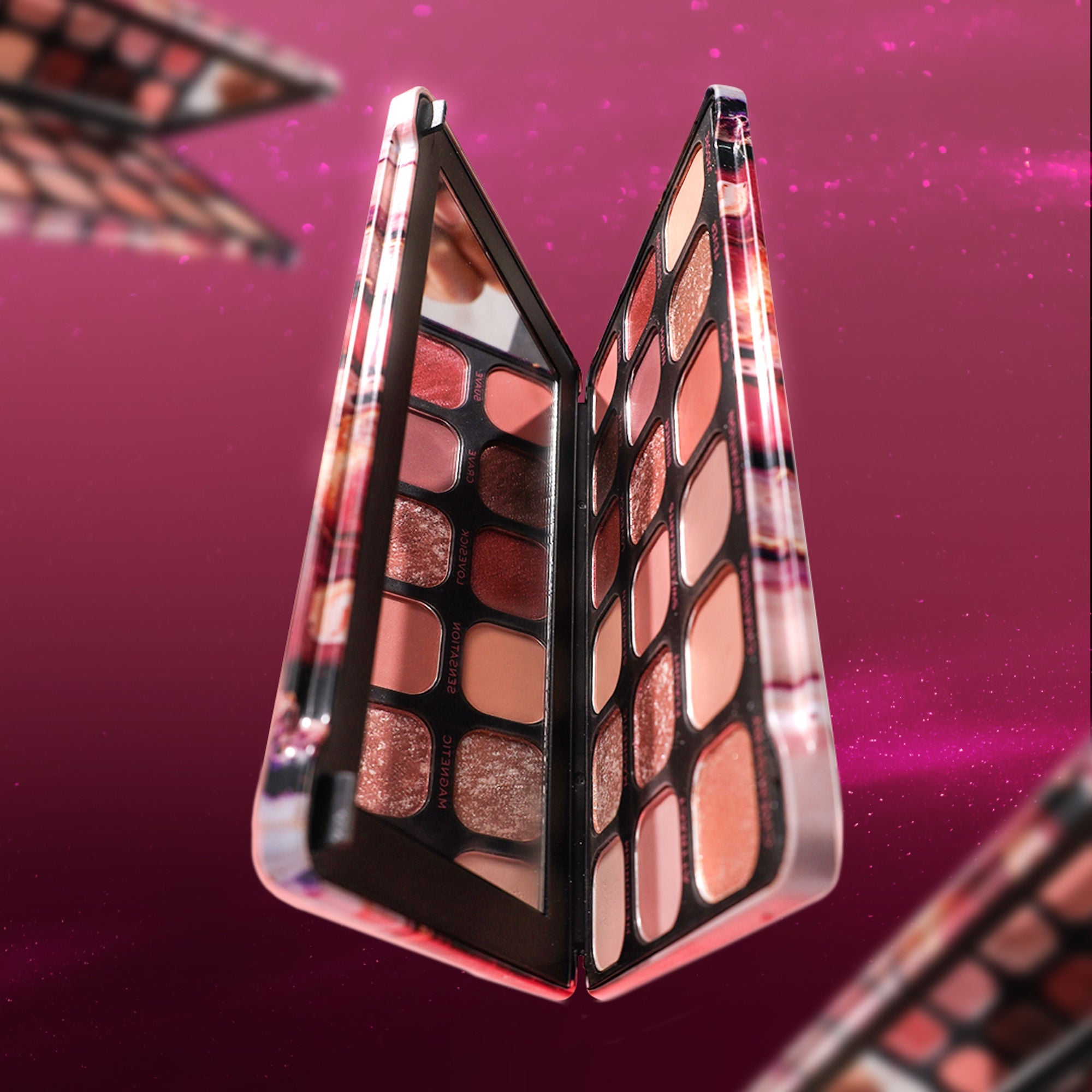Makeup Revolution Forever Flawless Eyeshadow Palette-18 Smooth & Rich Shade - Allure