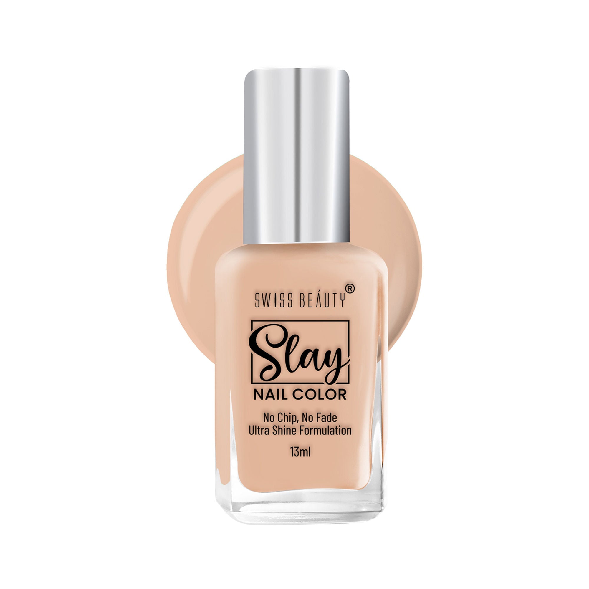Swiss Beauty Slay Nail Color With Ultra Shine Formulation - 61 Ultra Cream