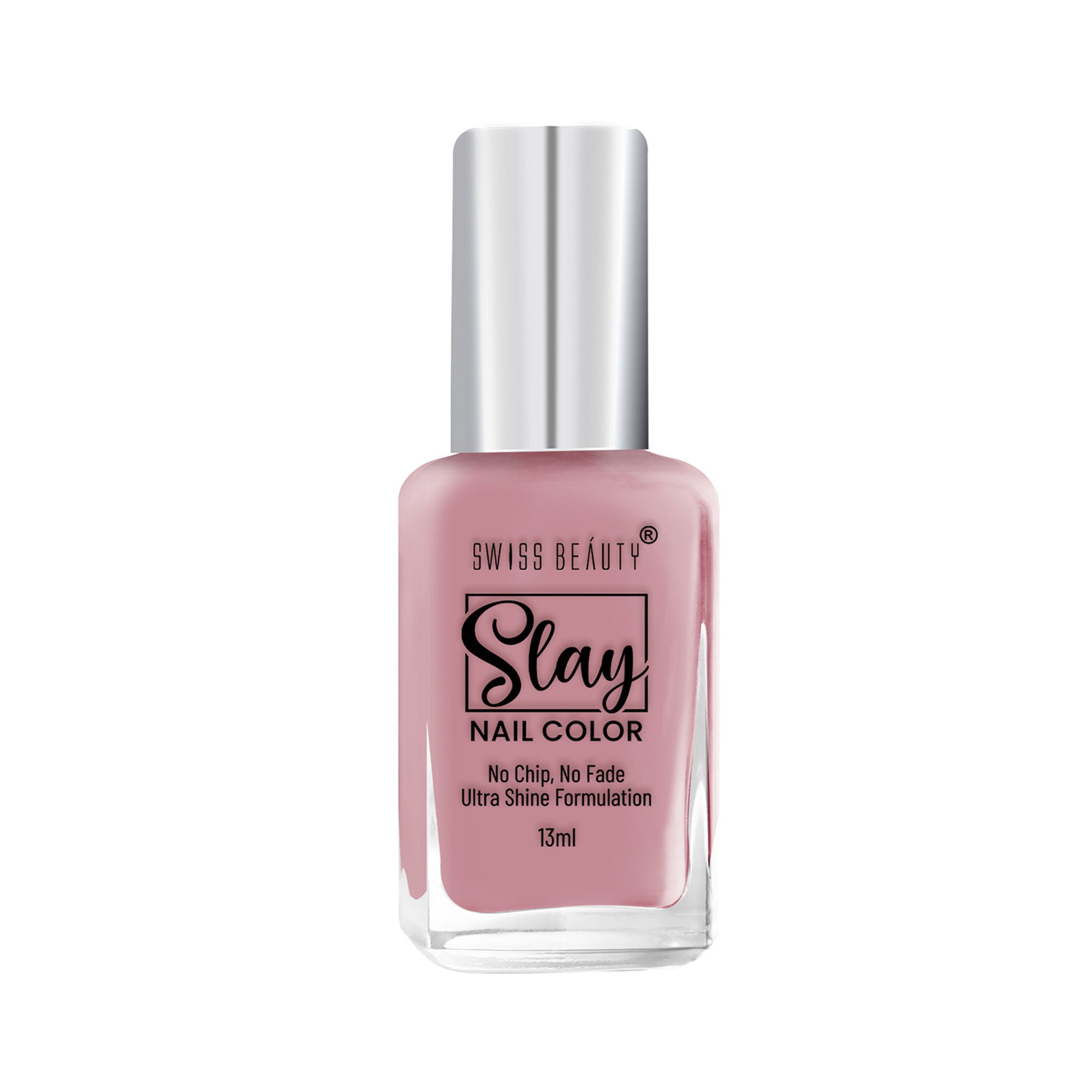 Swiss Beauty Slay Nail Color With Ultra Shine Formulation - 64 Lavender Love