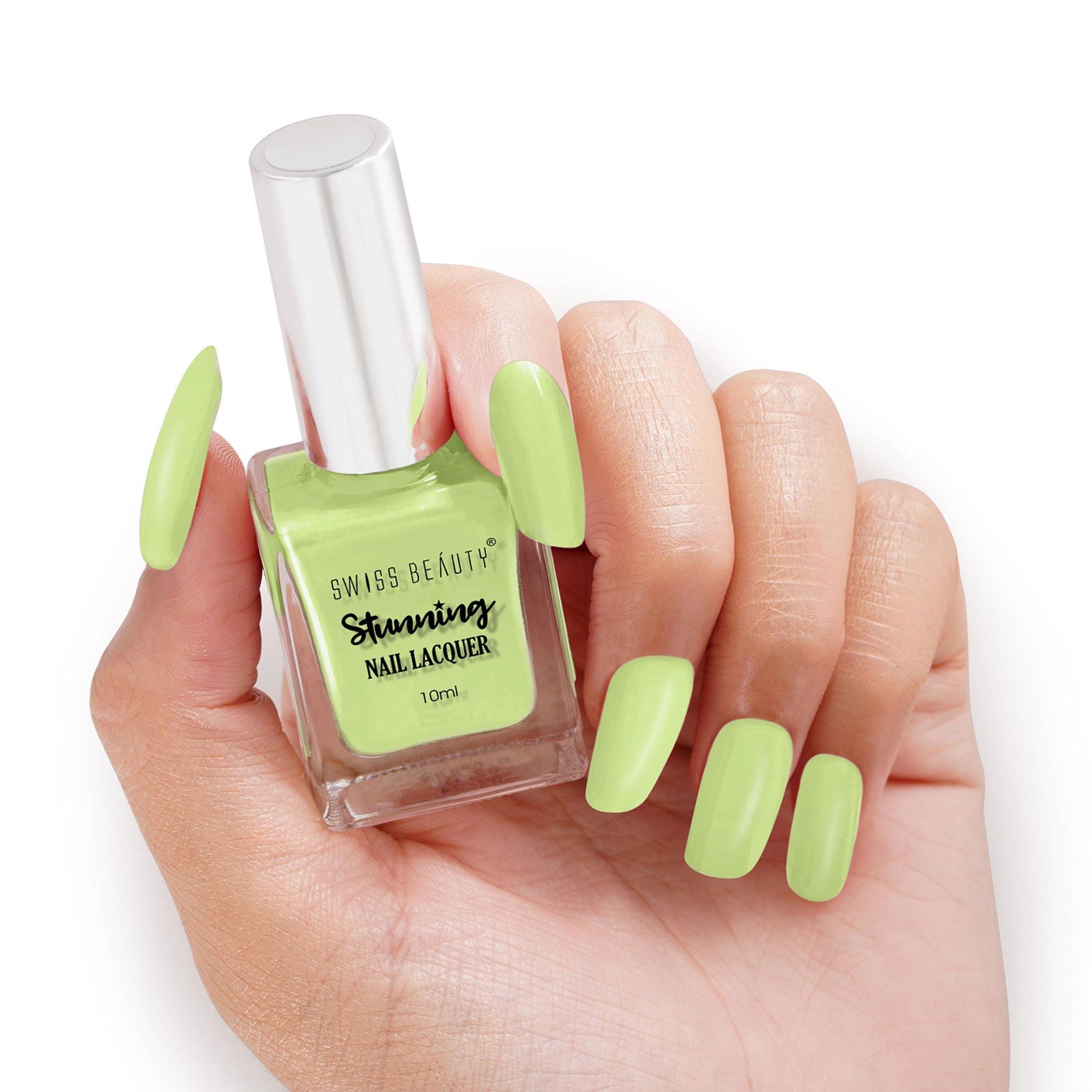 Swiss Beauty Stunning Nail Lacquer - 93 Mint Green