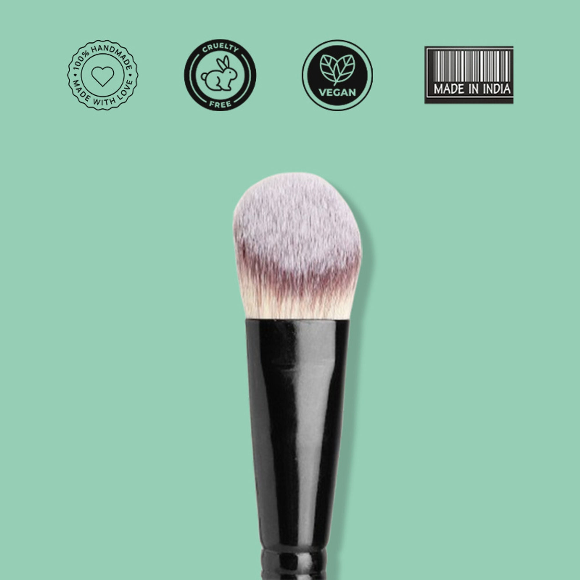 CUFFS N LASHES Foundation Brush - F016