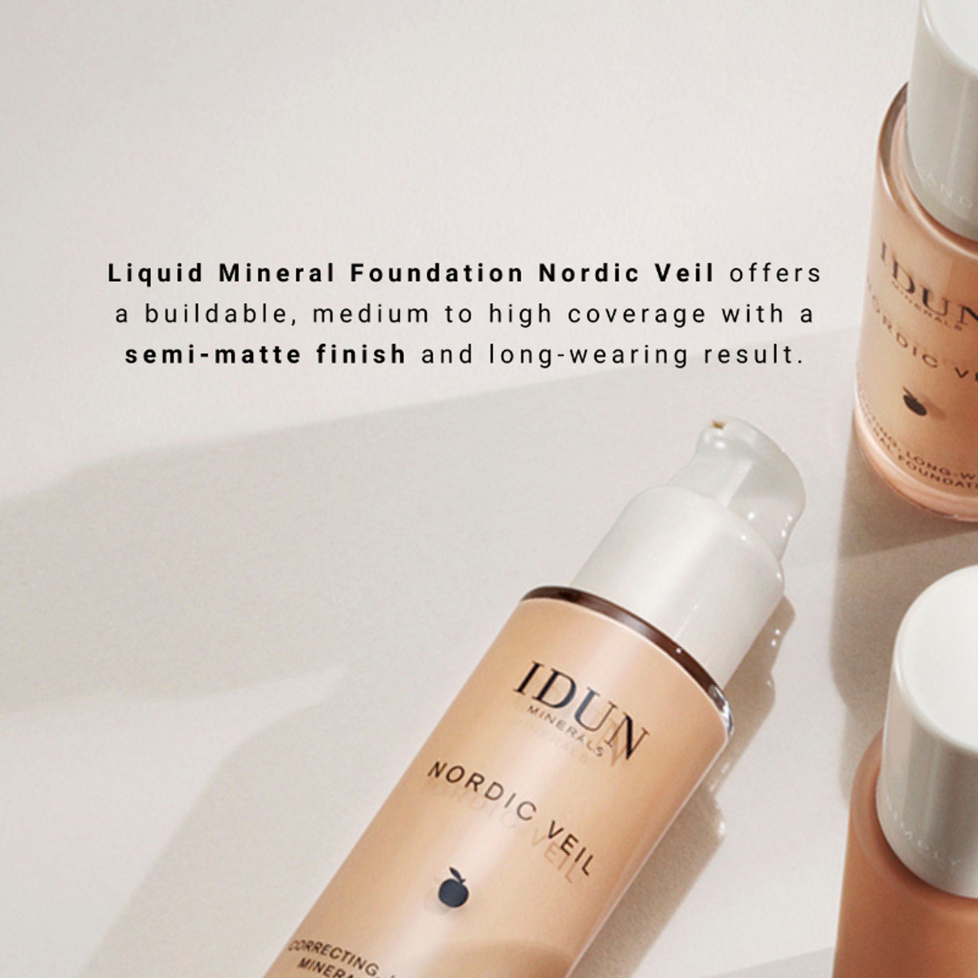 IDUN Minerals Liquid Minerals Foundation Nordic Veil - Ylva