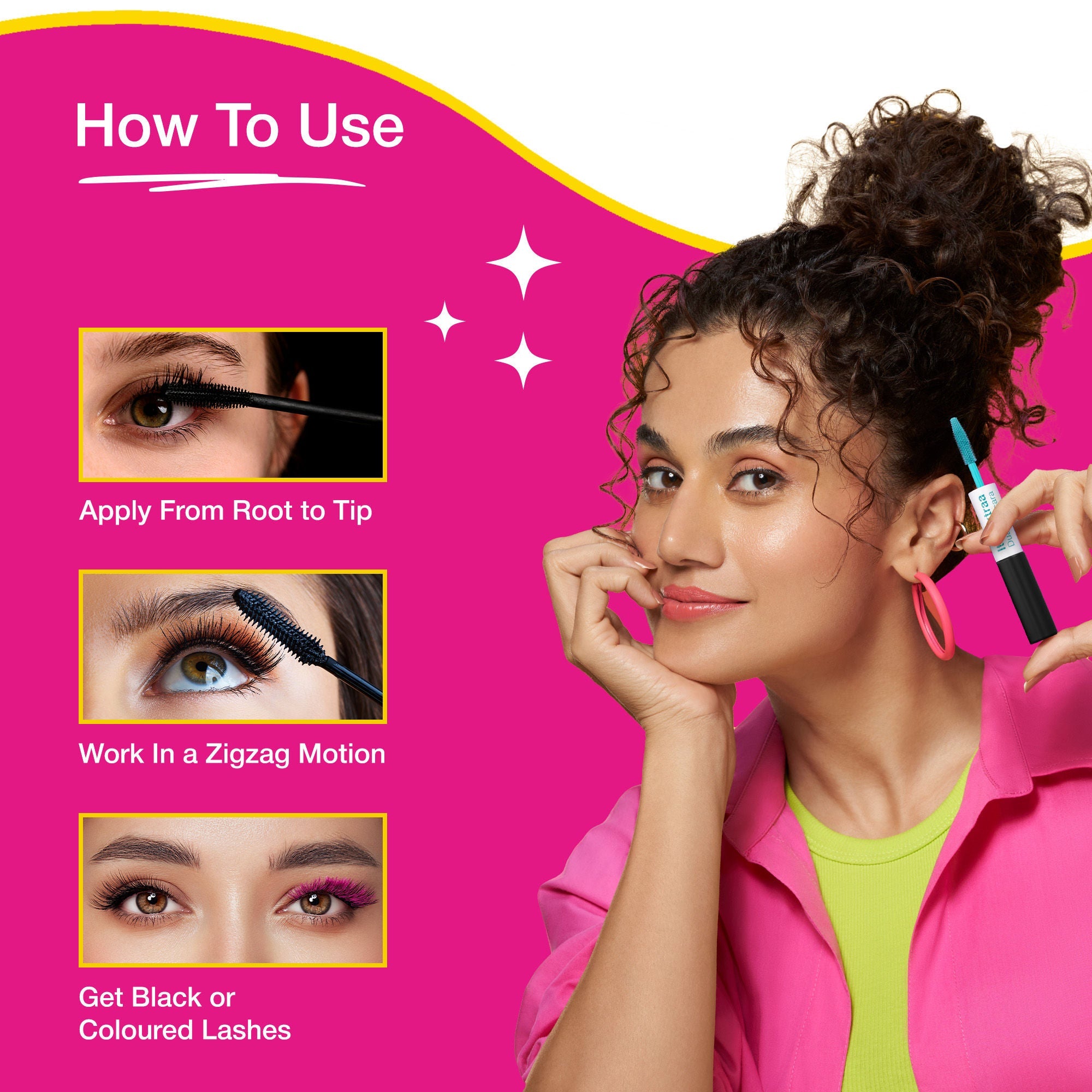 Swiss Beauty Craze It's Extraa Dual Non Flaky Mascara - 1 Red Flag