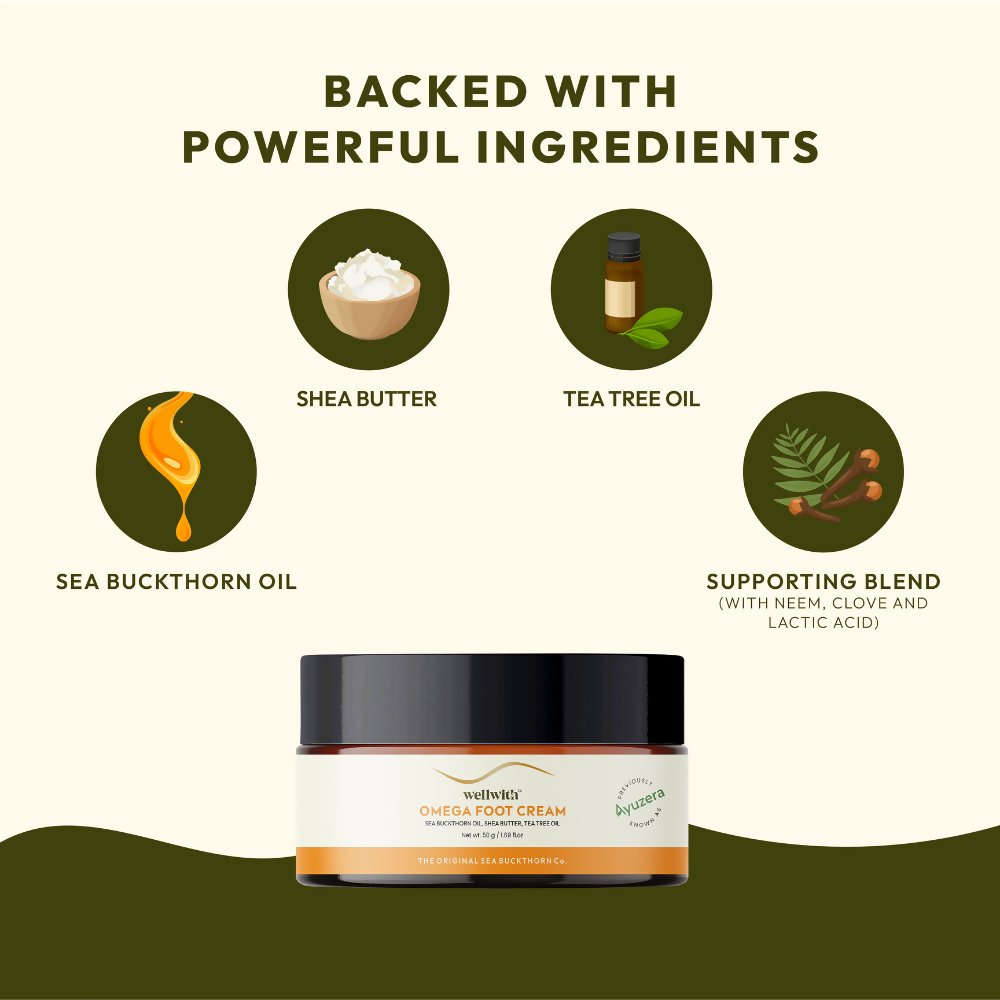 Wellwith Sea Buckthorn Foot Cream