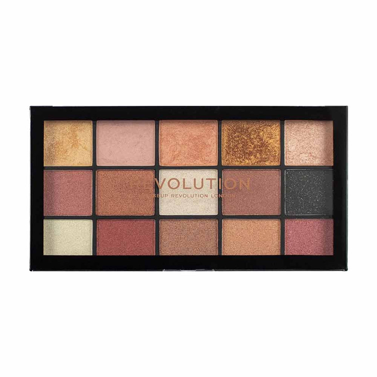 Makeup Revolution Reloaded Eyeshadow Palette-15 Smooth & Rich Shade-High Pay Off Formula - Affection