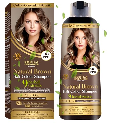 Kokila Organics Hair Color Shampoo With Natural Extracts