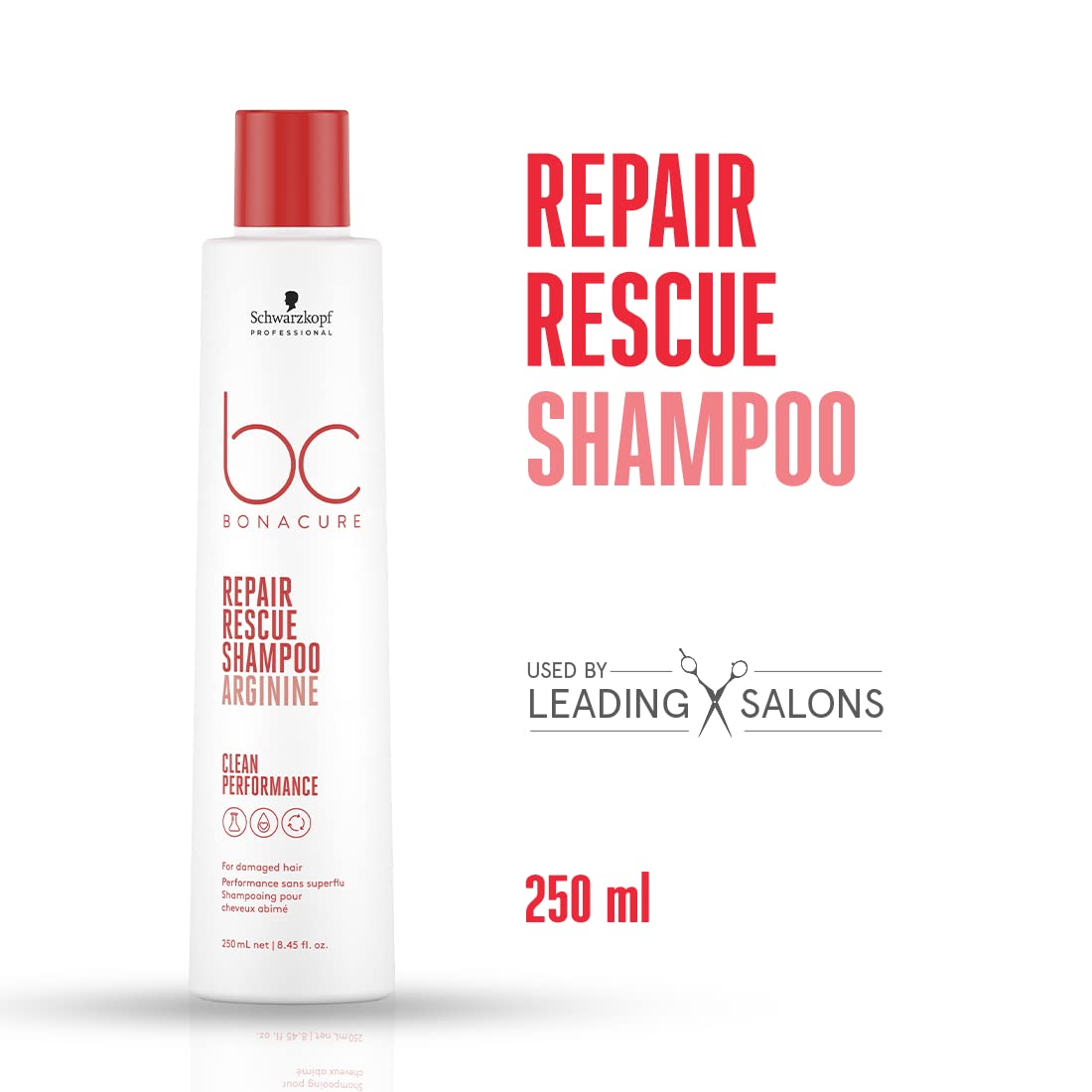Schwarzkopf Professional Bc Bonacure Peptide Repair Rescue Micellar Shampoo Red