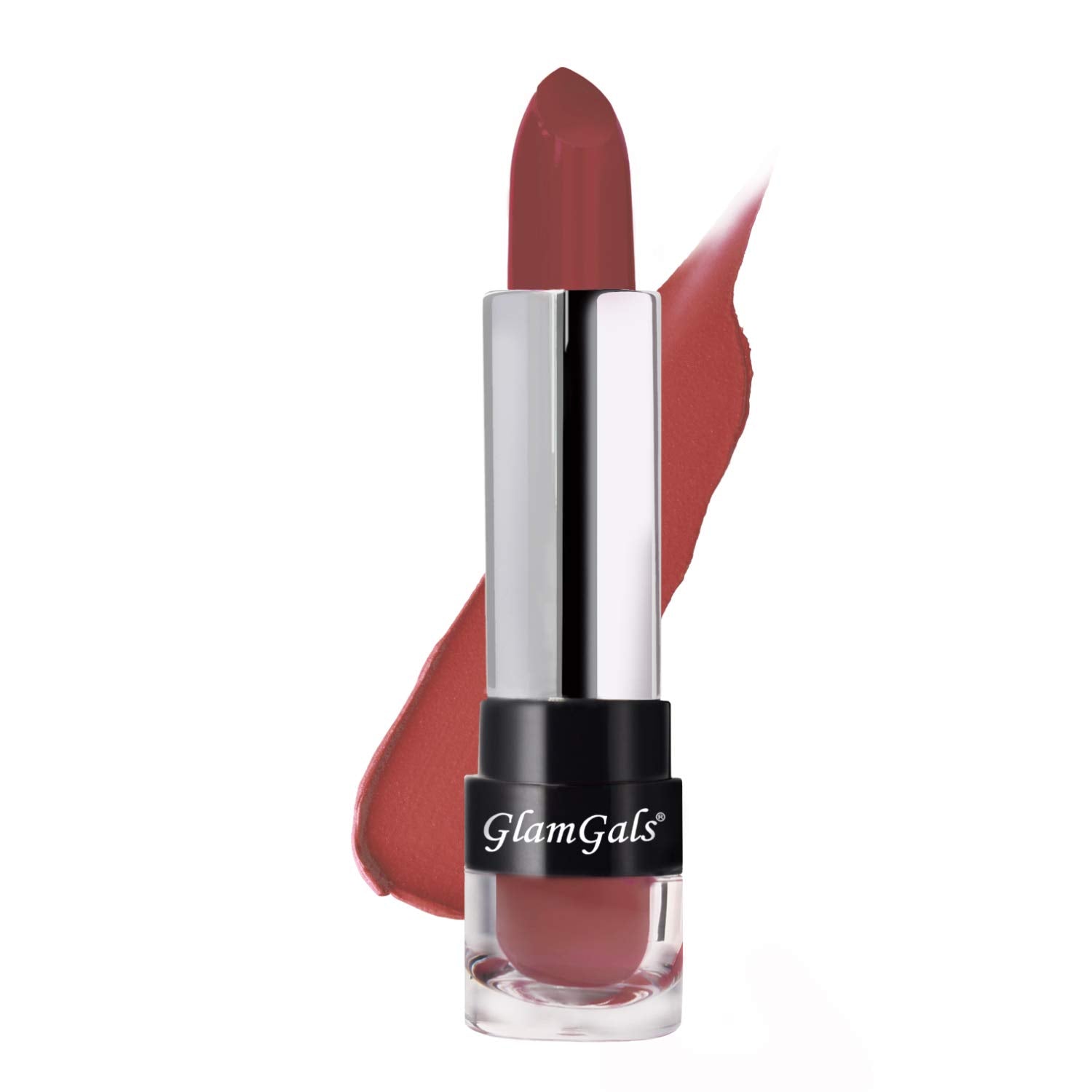 Glamgals Hollywood-U.S.A Matte Finish Kiss Proof Lipstick-Honey Brown