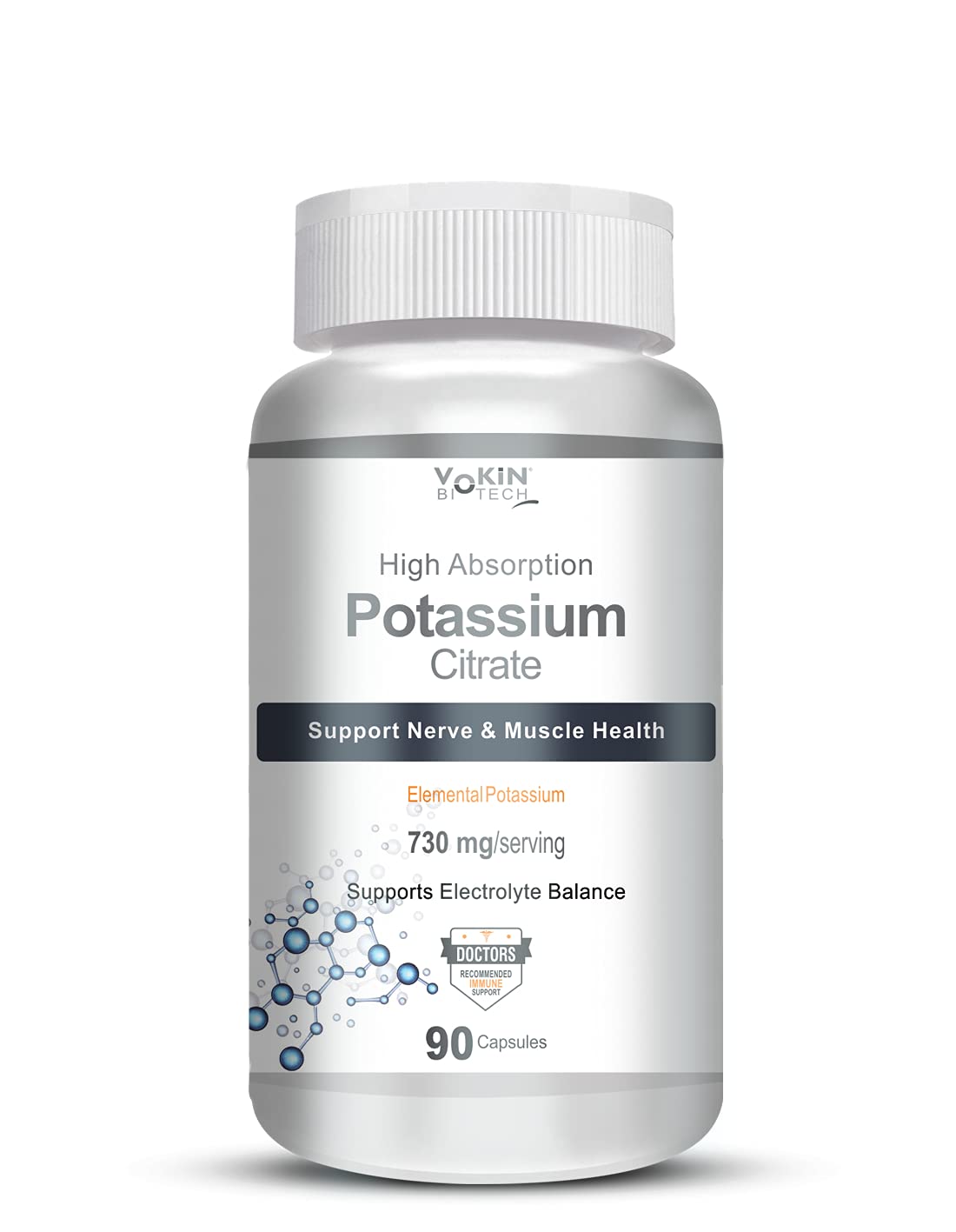Vokin Biotech Potassium Citrate 730mg Capsules