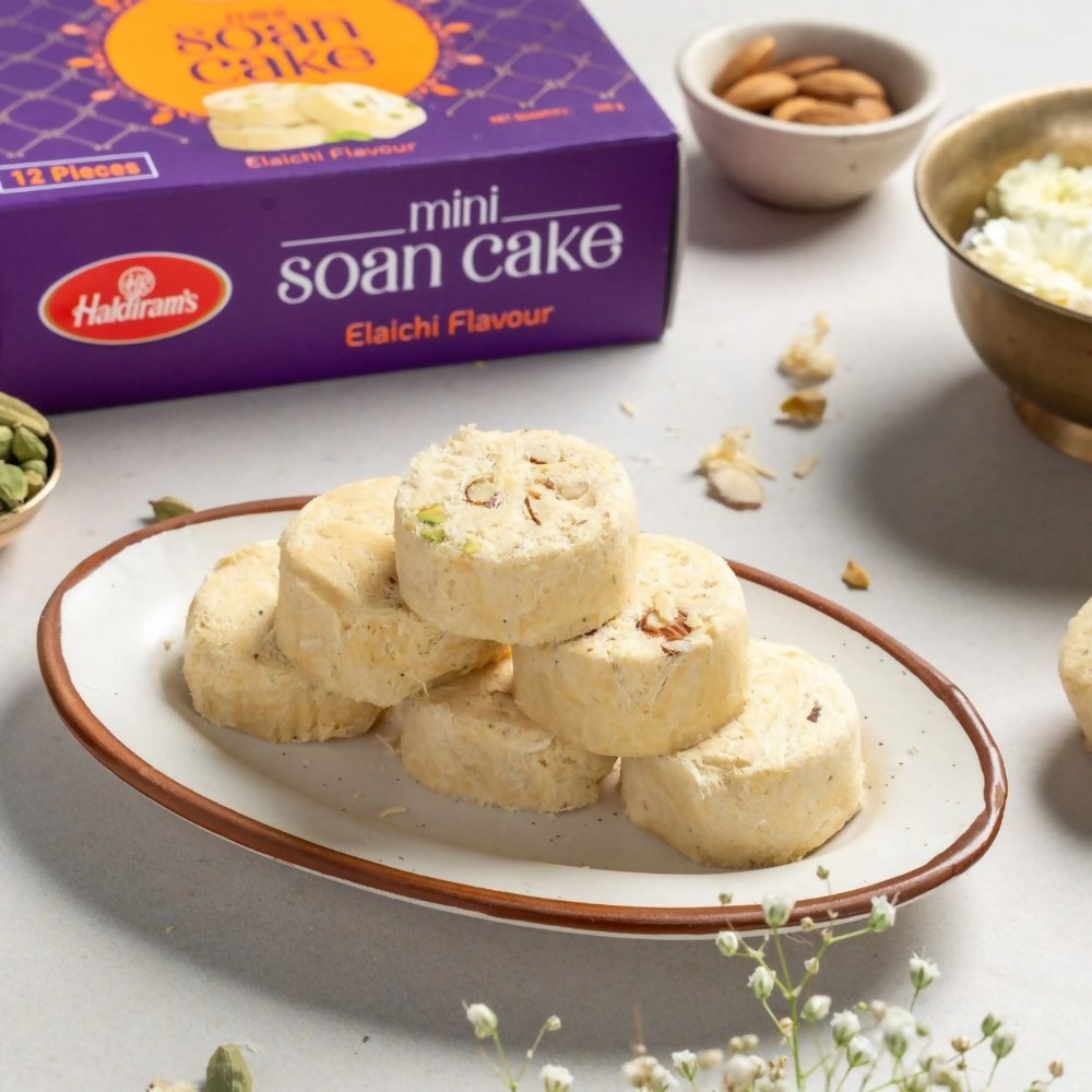 Haldiram's Soan Cake - Elaichi Flavour