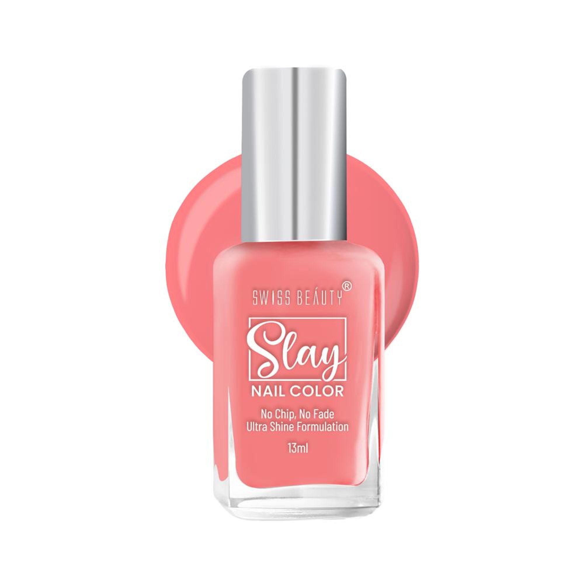 Swiss Beauty Slay Nail Color Ultra Shine Formulation - 05 Sunset