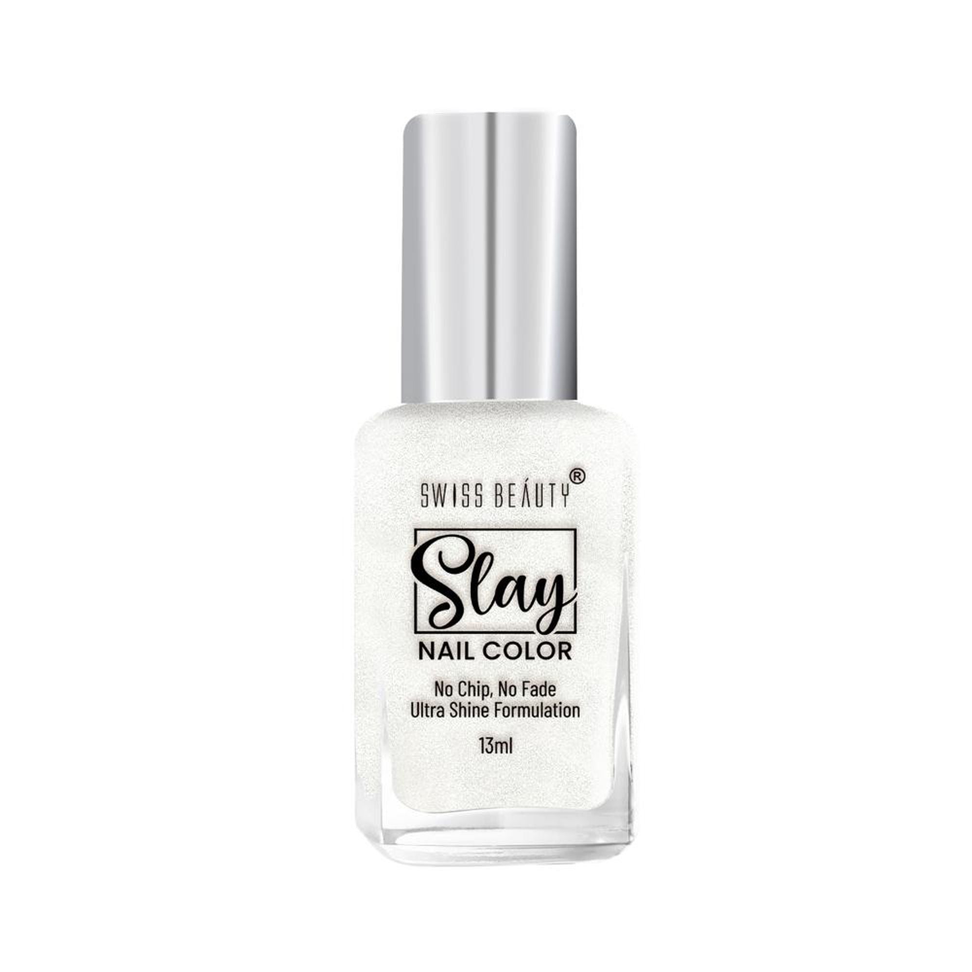 Swiss Beauty Slay Nail Color Ultra Shine Formulation - 54 Pearl