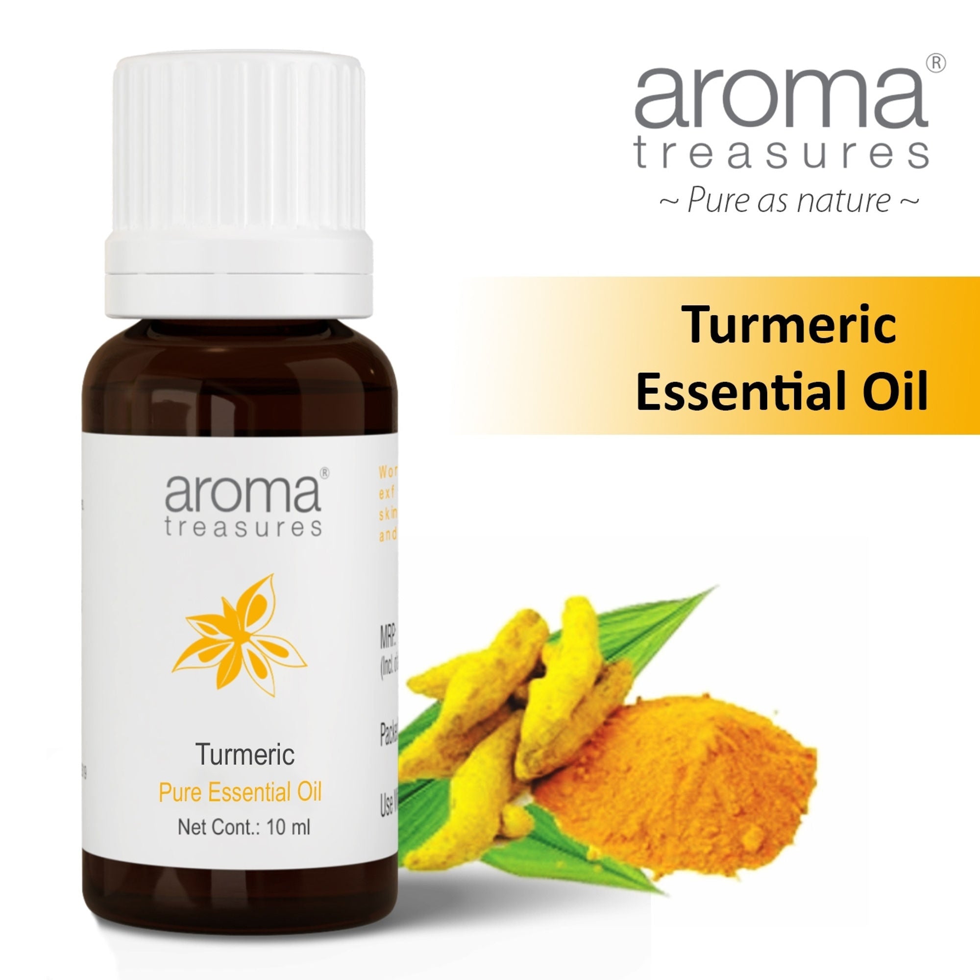 Aroma Treasures Turmeric Pure Essential Oil