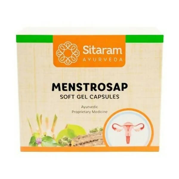 Sitaram Ayurveda Menstrosap Soft Gel Capsules
