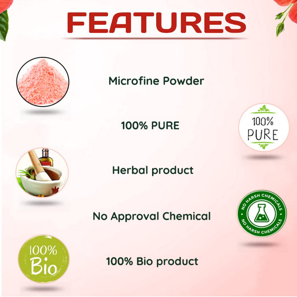 VedicAyurveda Bio-Organic Industry Hibiscus Powder