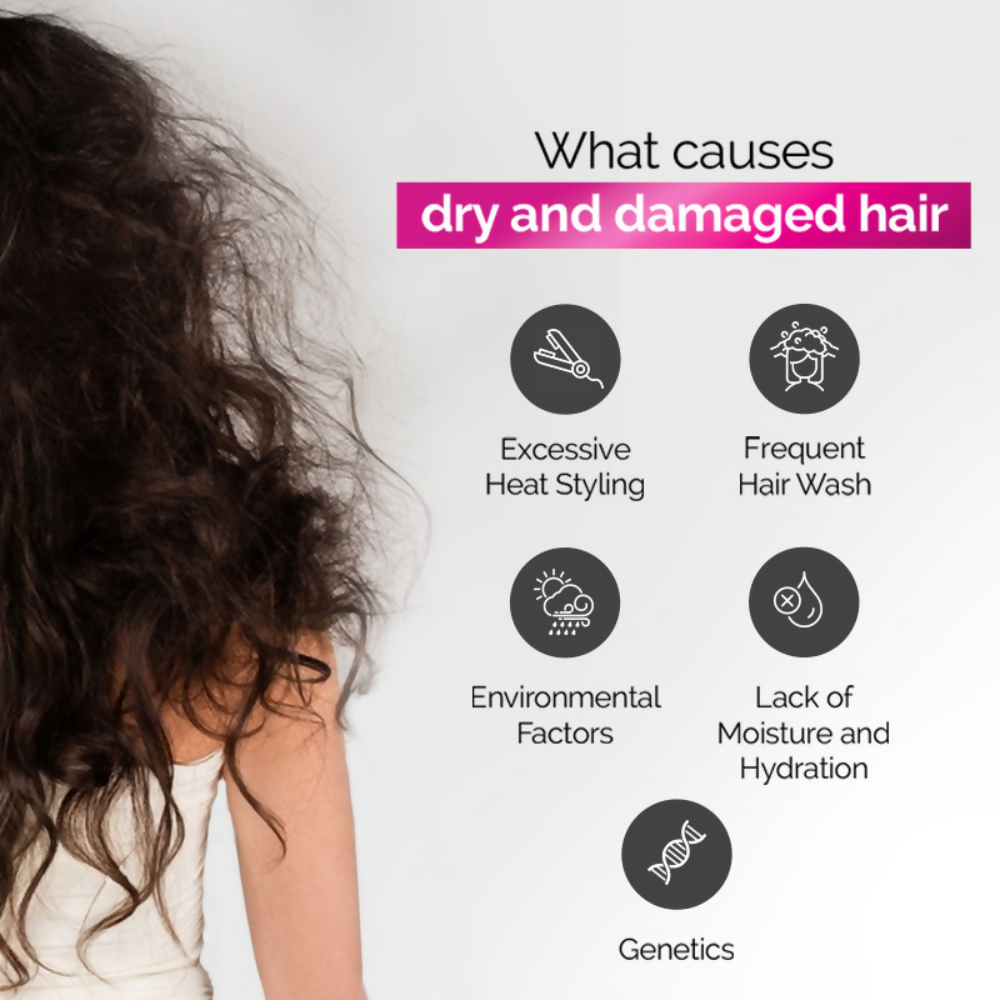 Streax Craft Repair Mask Hair Spa For Dry and Damaged Hair Repair With Pro Vitamin B-5