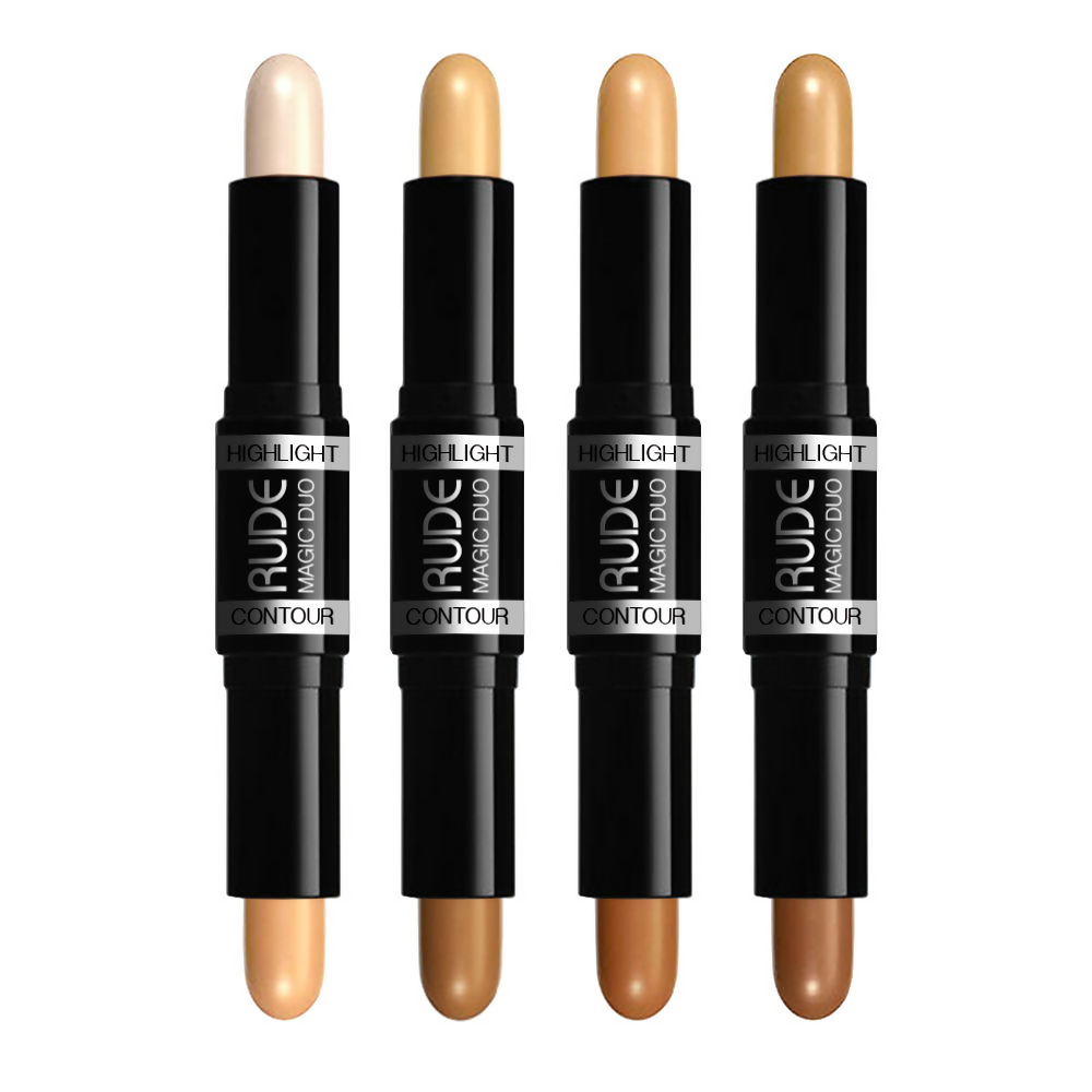 Rude Cosmetics Magic Duo Highlight & Contour - Light
