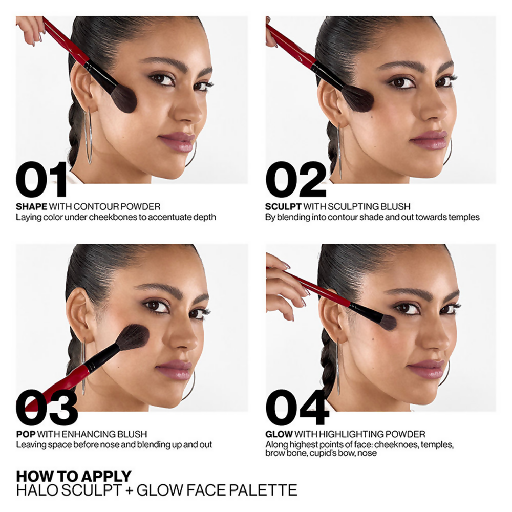Smashbox Halo Contour Blush And Highlighter Palette - Back To Cali