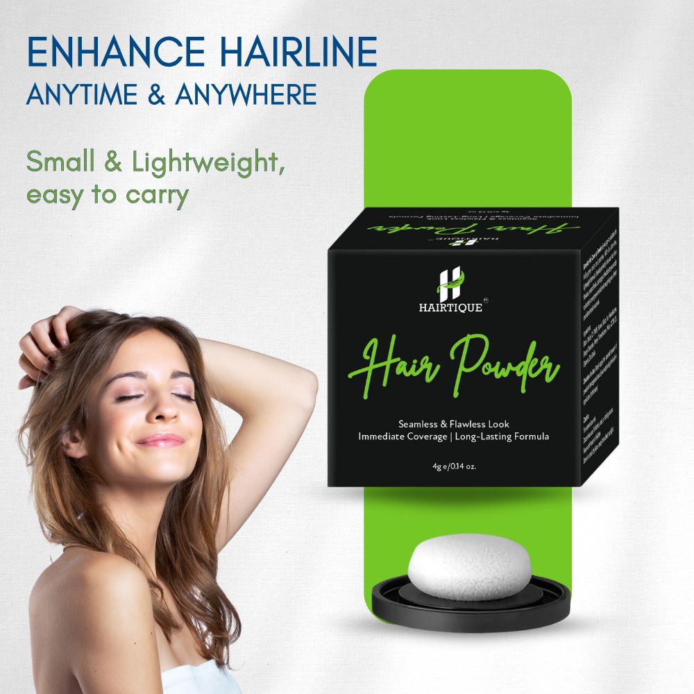 Samisha Cover Up Hair Powder - Black