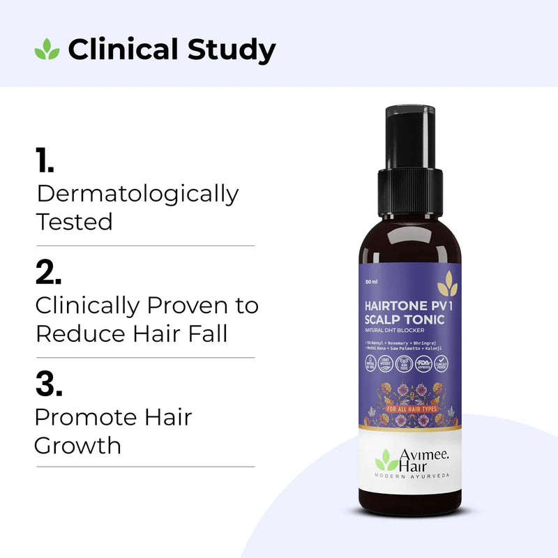 Avimee herbal Hairtone PV 1 Scalp Spray Natural DHT Blocker
