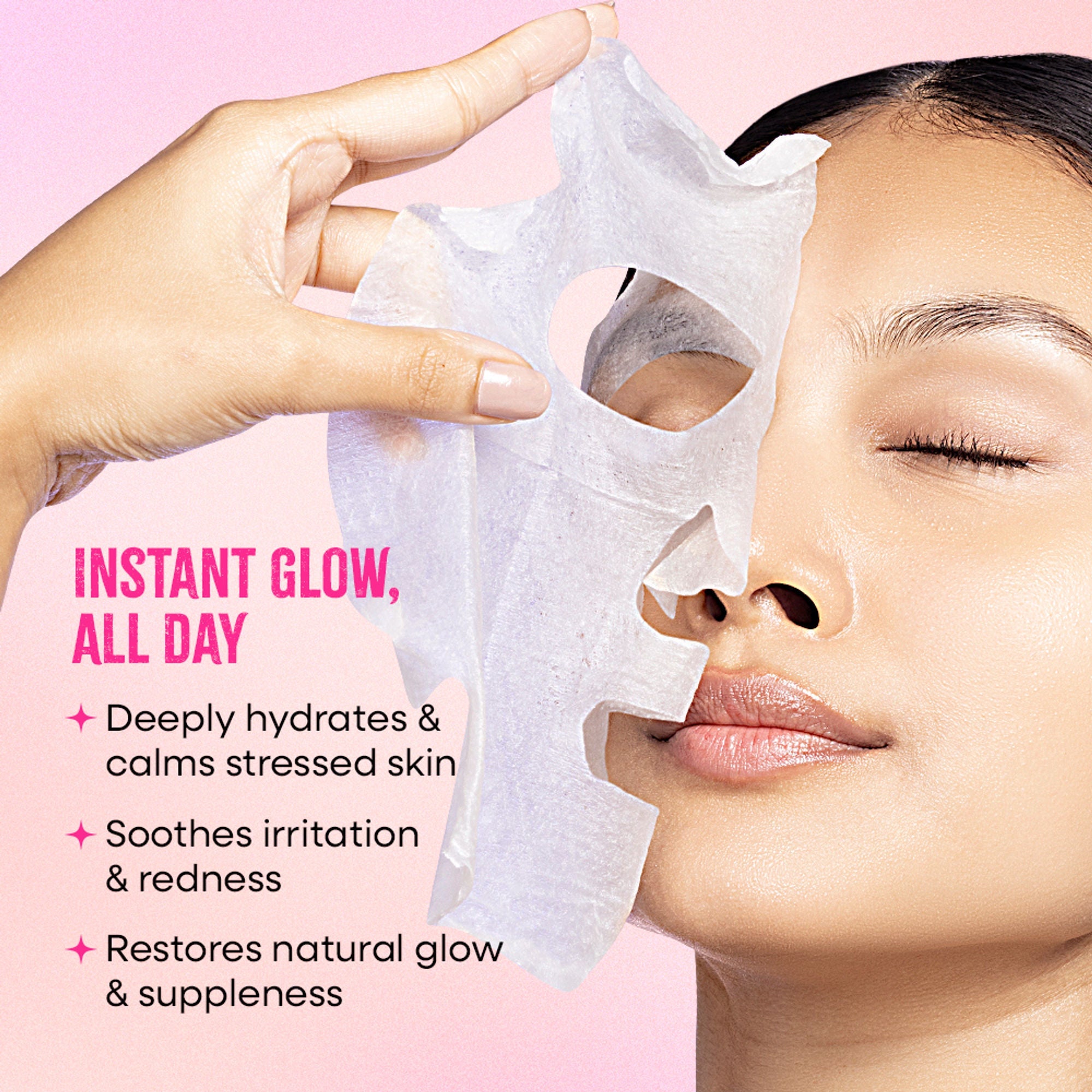 Nykaa Rose+Goat Milk Sheet Mask For Nourished & Radiant Skin-Formulated In Korea - For All Skin Types