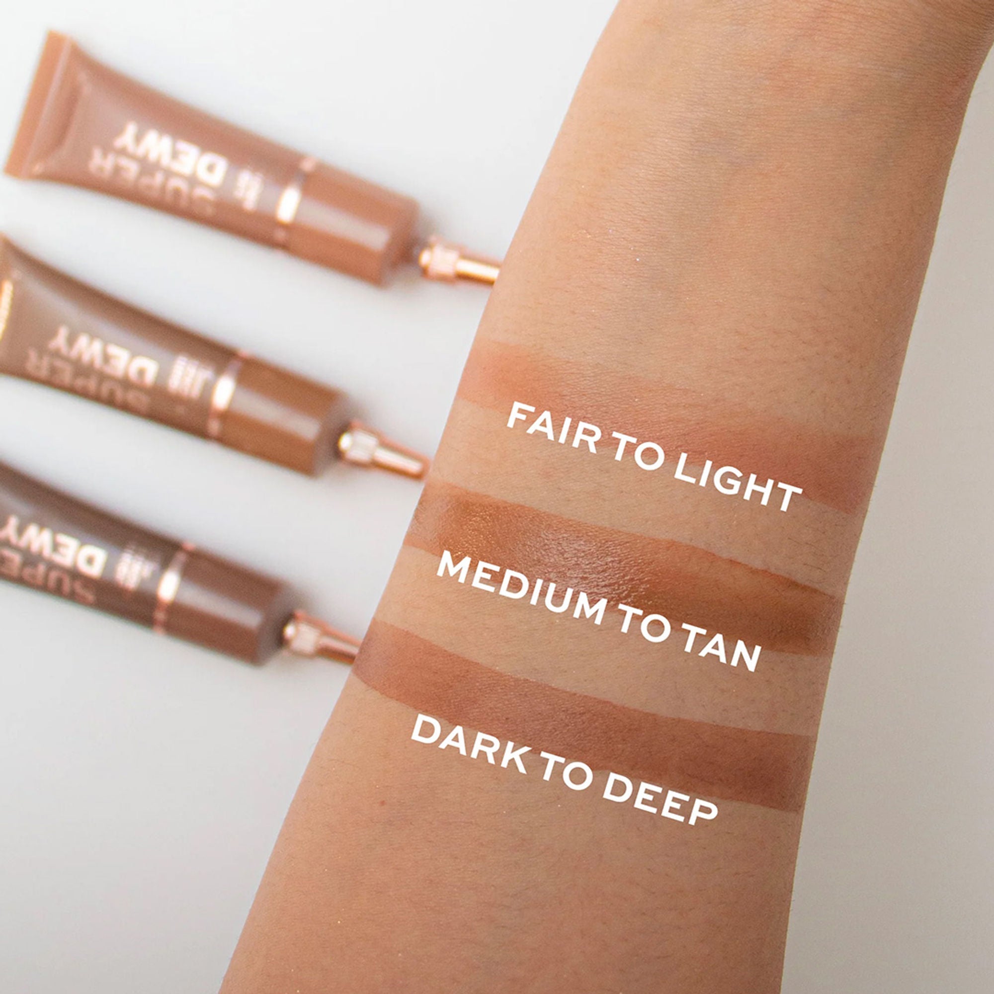 Makeup Revolution Superdewy Liquid Bronzer - Fair To Right