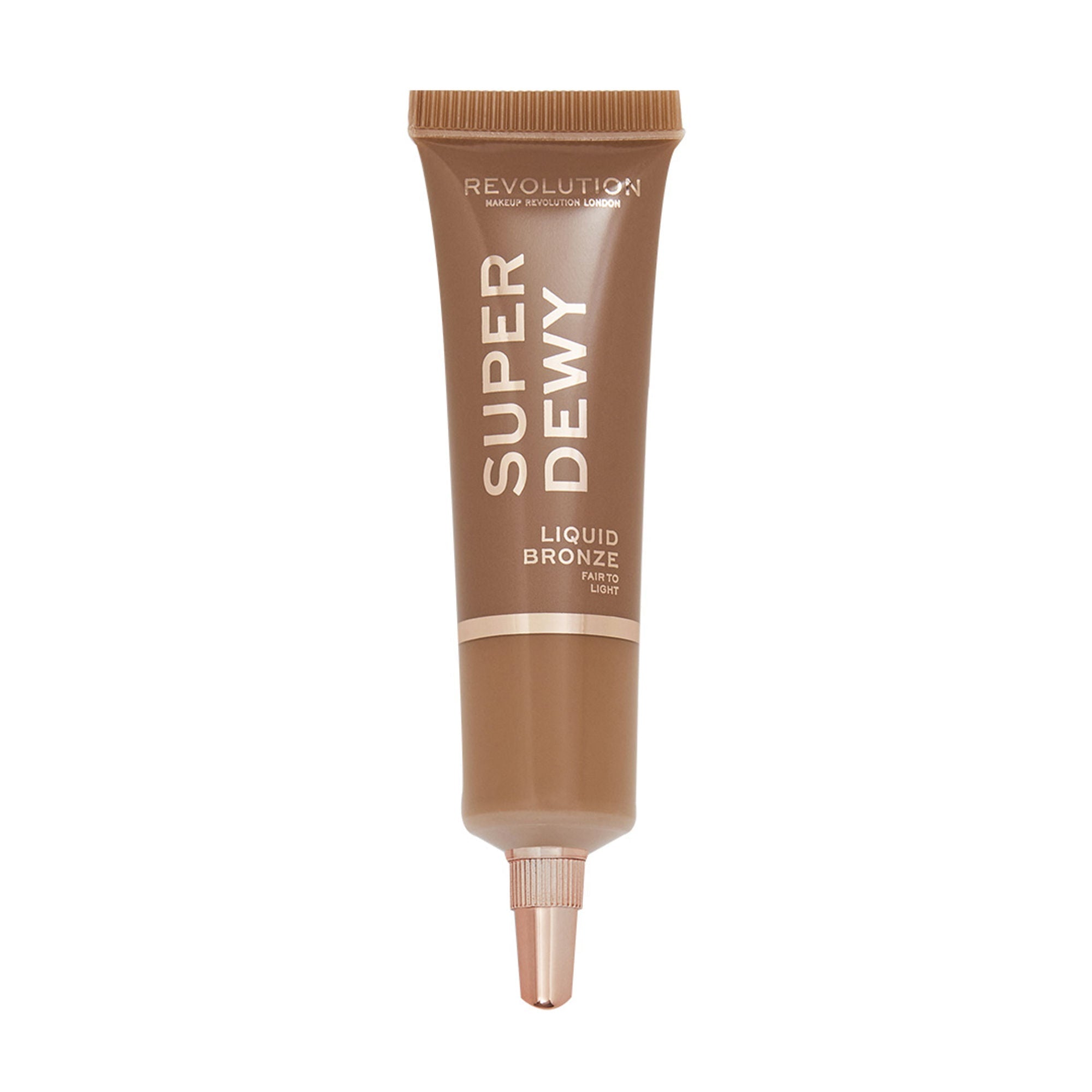 Makeup Revolution Superdewy Liquid Bronzer - Fair To Right