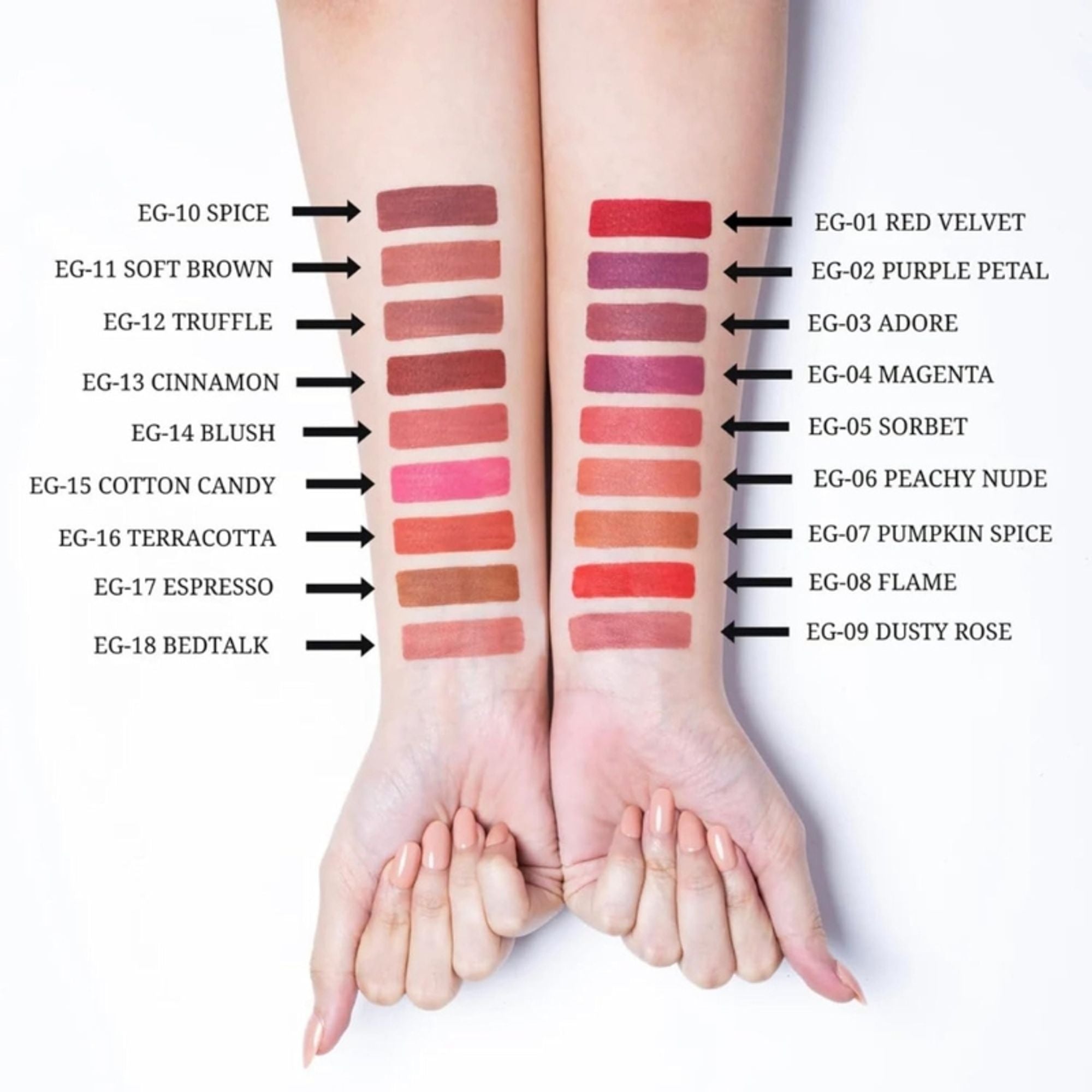 Europe Girl Silky Matte Lipstick - EG-04 Magenta