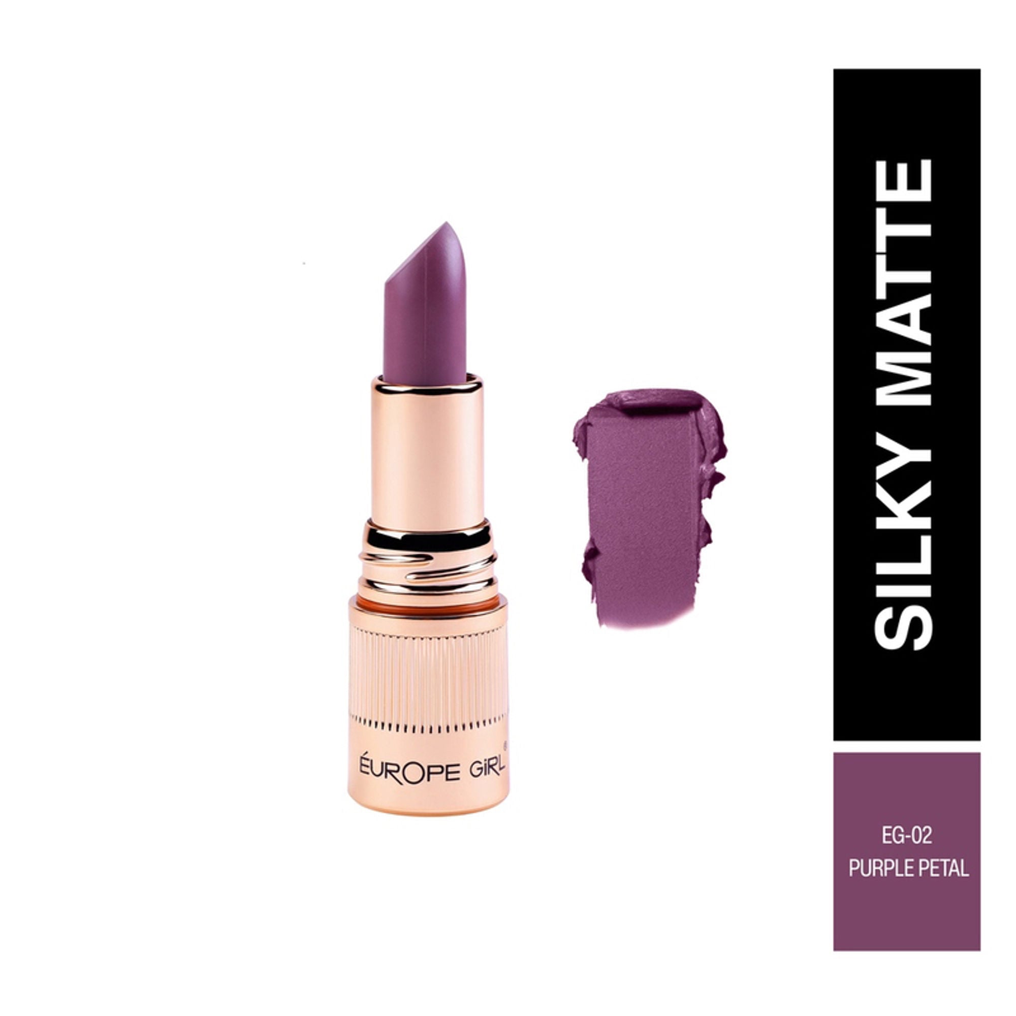 Europe Girl Silky Matte Lipstick - EG-02 Purple Petal
