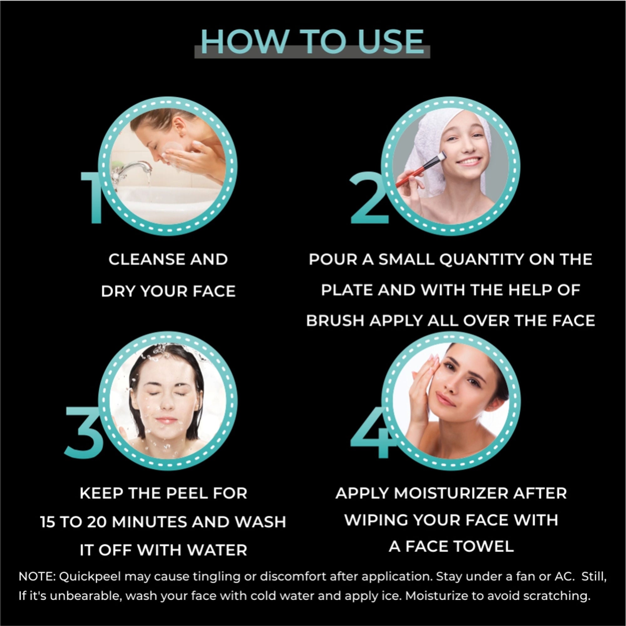 Dr.Sakhiya AHA 30% + BHA 2% Peeling Solution Home-Based Quick Peel for Hydrating & Glowing Skin