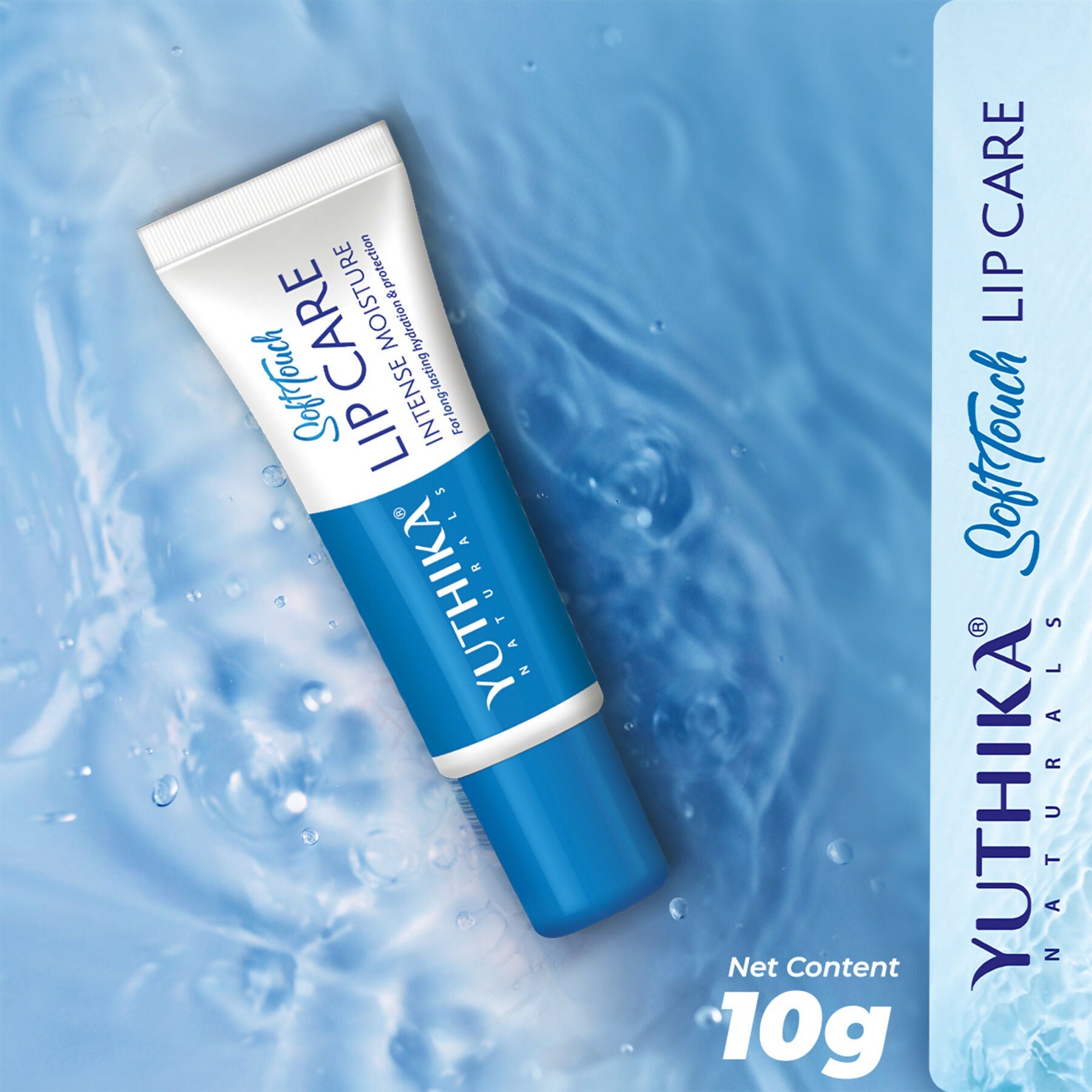 Yuthika Naturals Soft Touch Lip Balm, (Pack of 12) with Jar