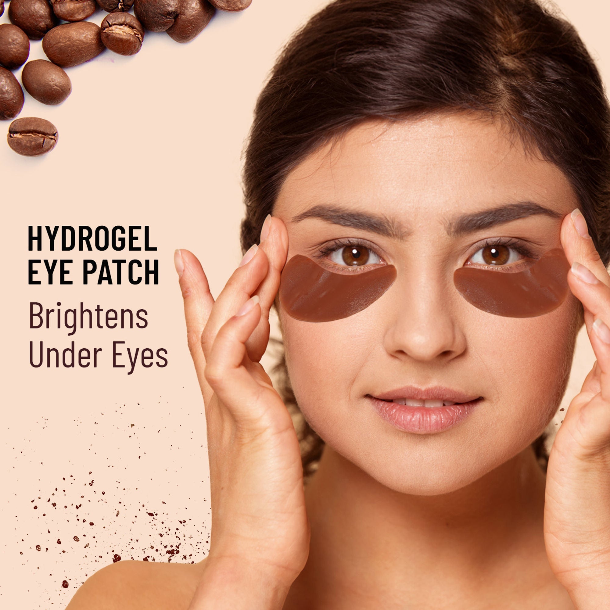 Swiss Beauty Hydra Eye Serum Patches For Dark Circles And Puffiness , Hydrate Skin - Coffee