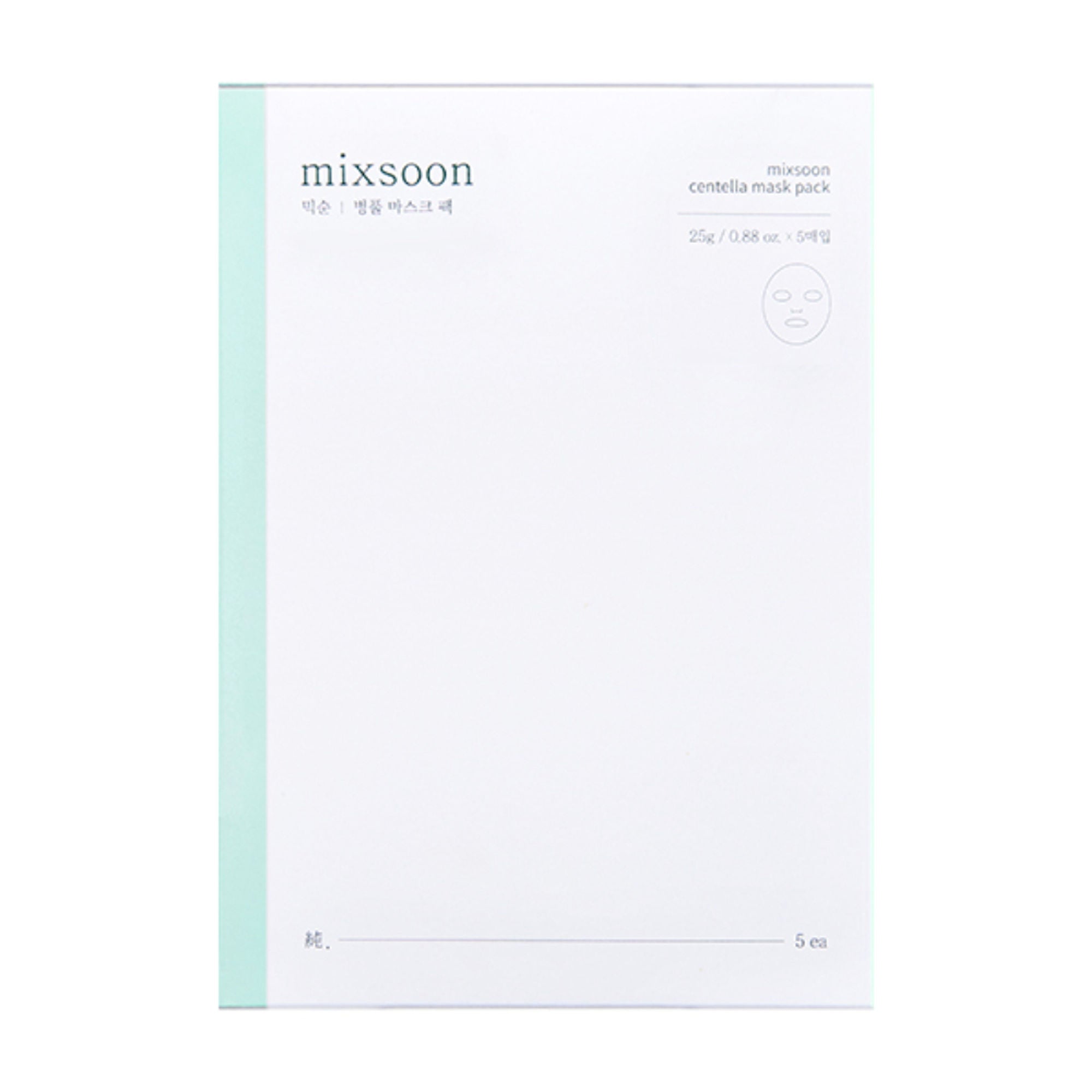 Mixsoon Centella Mask Pack, Calms Redness, Soothes Sensitive & Acne-Prone Skin