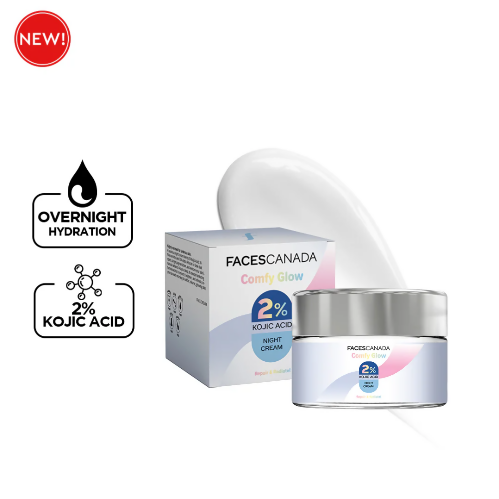 Faces Canada Comfy Glow 2% Kojic Acid Night Cream