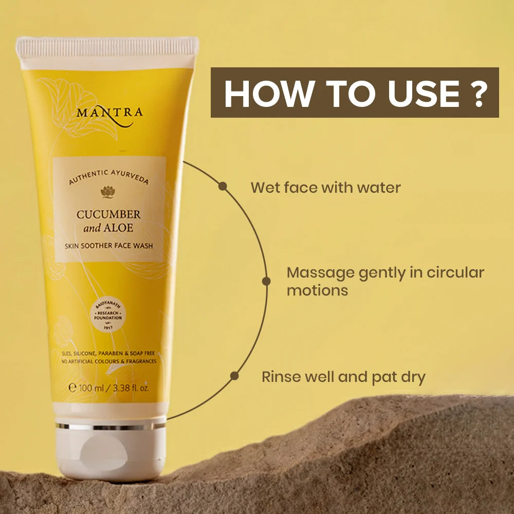Mantra Cucumber and Aloe Skin Soother Face Wash