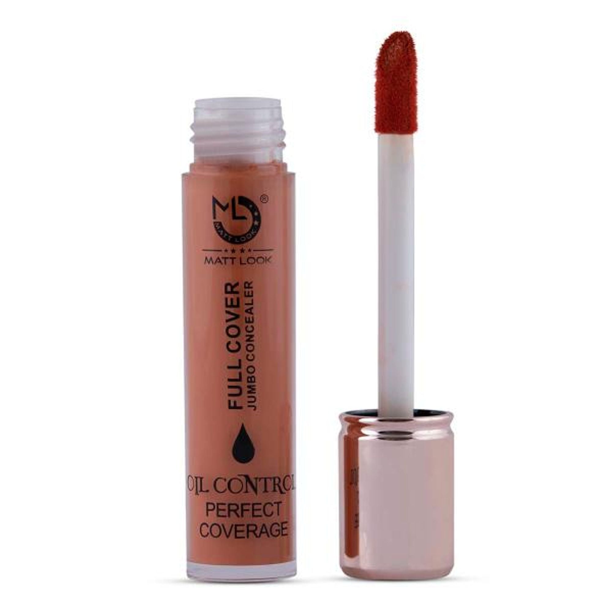 Matt Look Full Cover Jumbo Oil Control Perfect Coverage Concealer - Orange Corrector