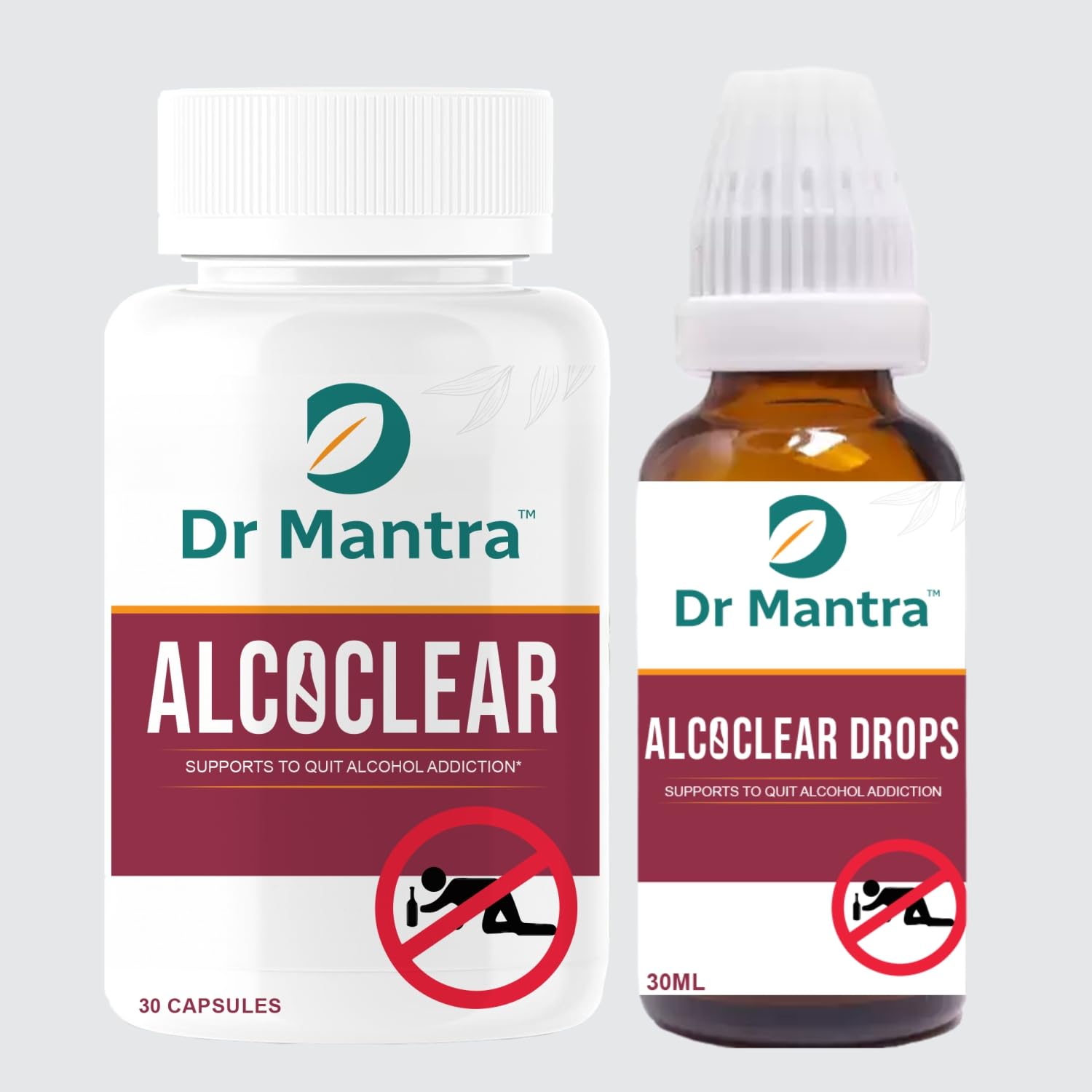 Dr Mantra Alcoclear Drops for Alcohol Anti-addicton| 30ml