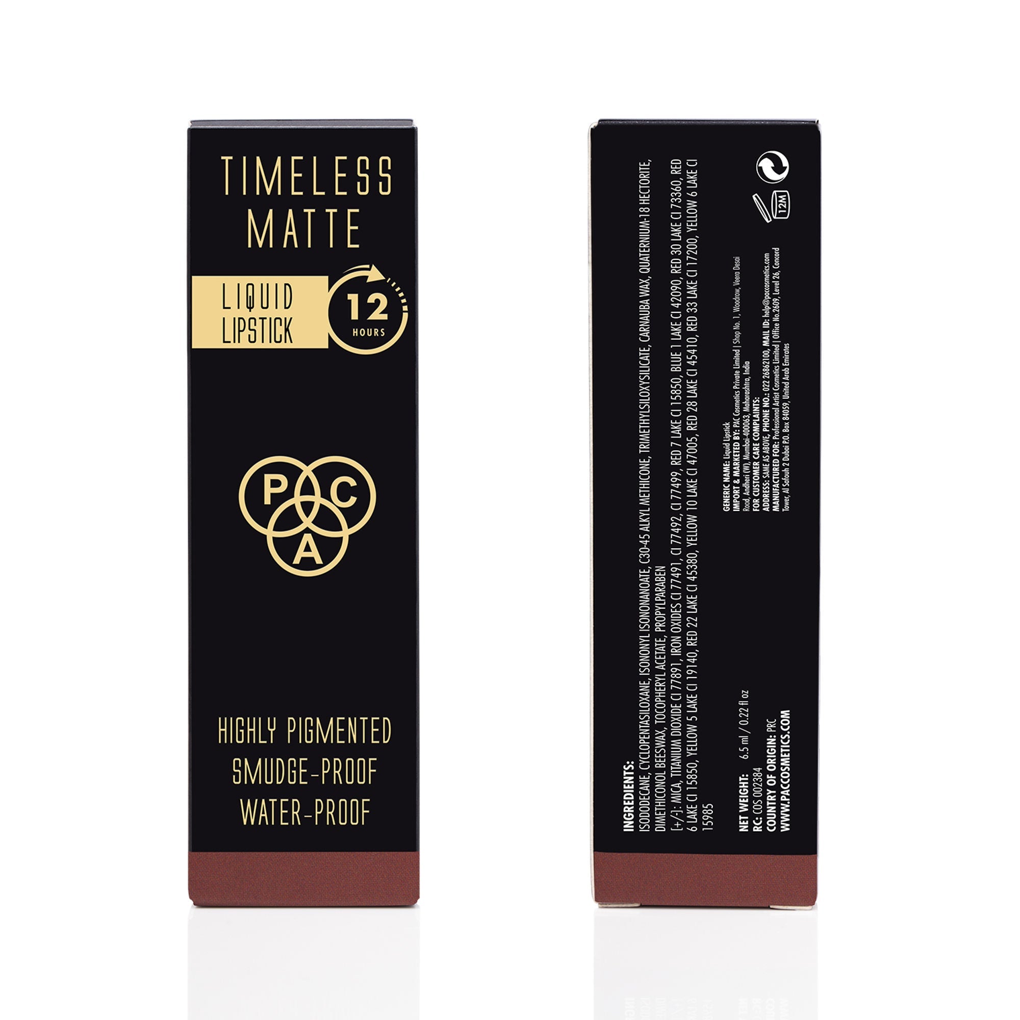 PAC Studio Timeless Matte Liquid Lipstick - Cocoa Berry