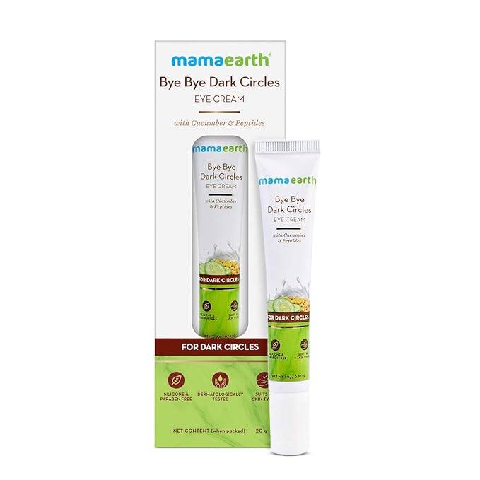 Mamaearth Bye Bye Dark Circles Eye Cream