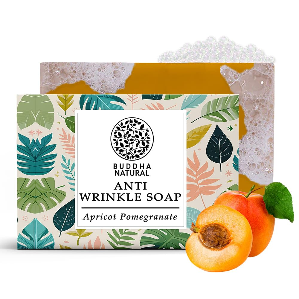 Buddha Natural Anti Wrinkle Soap - Anti Ageing to Reduce Wrinkles, Fine Lines