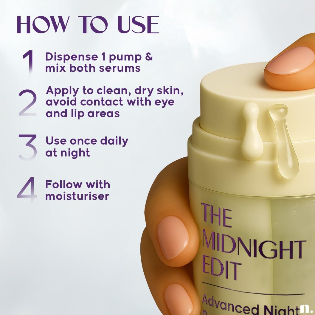 Numour The Midnight Edit Advanced Night Repair + Anti-Aging Dual Serum