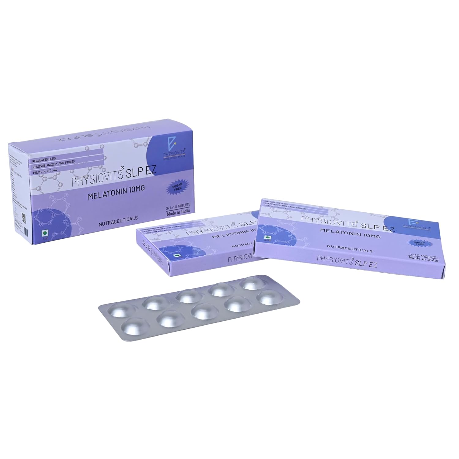 Physiovits SLP EZ Regulates Sleep - Melatonin-10mg