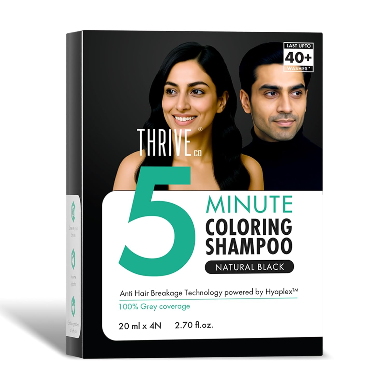ThriveCo Coloring Shampoo - Natural Black